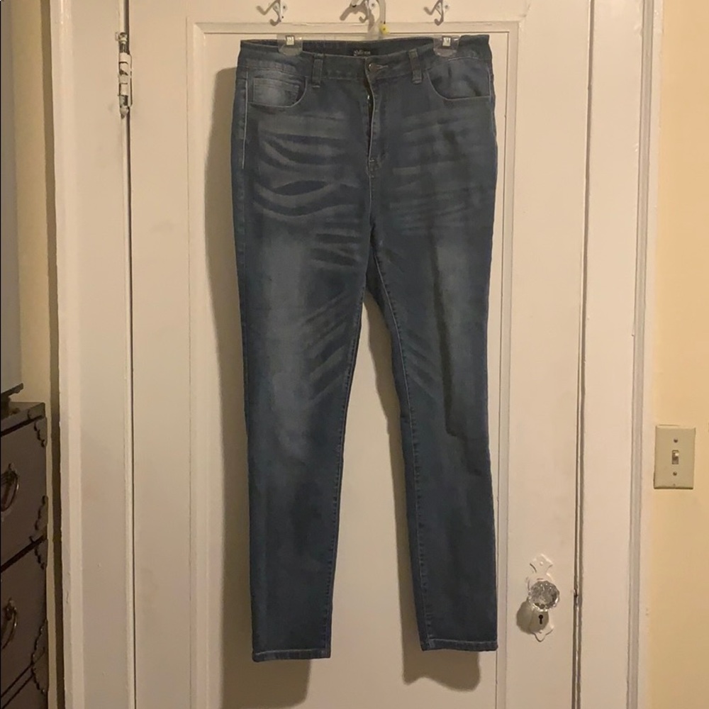 Lights blue denim jegging